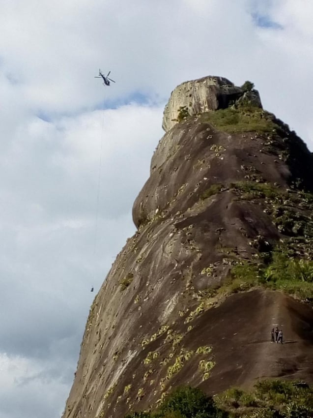 A Gazeta Escalador Que Caiu Da Pedra Do Frade E Da Freira